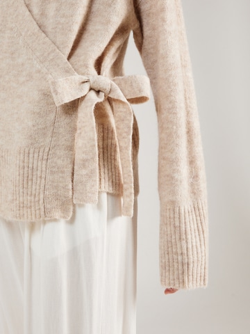 MSCH COPENHAGEN Cardigan 'Ebonee Zenie' i beige