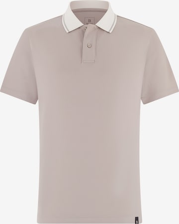 Tricou de la Boggi Milano pe bej: față