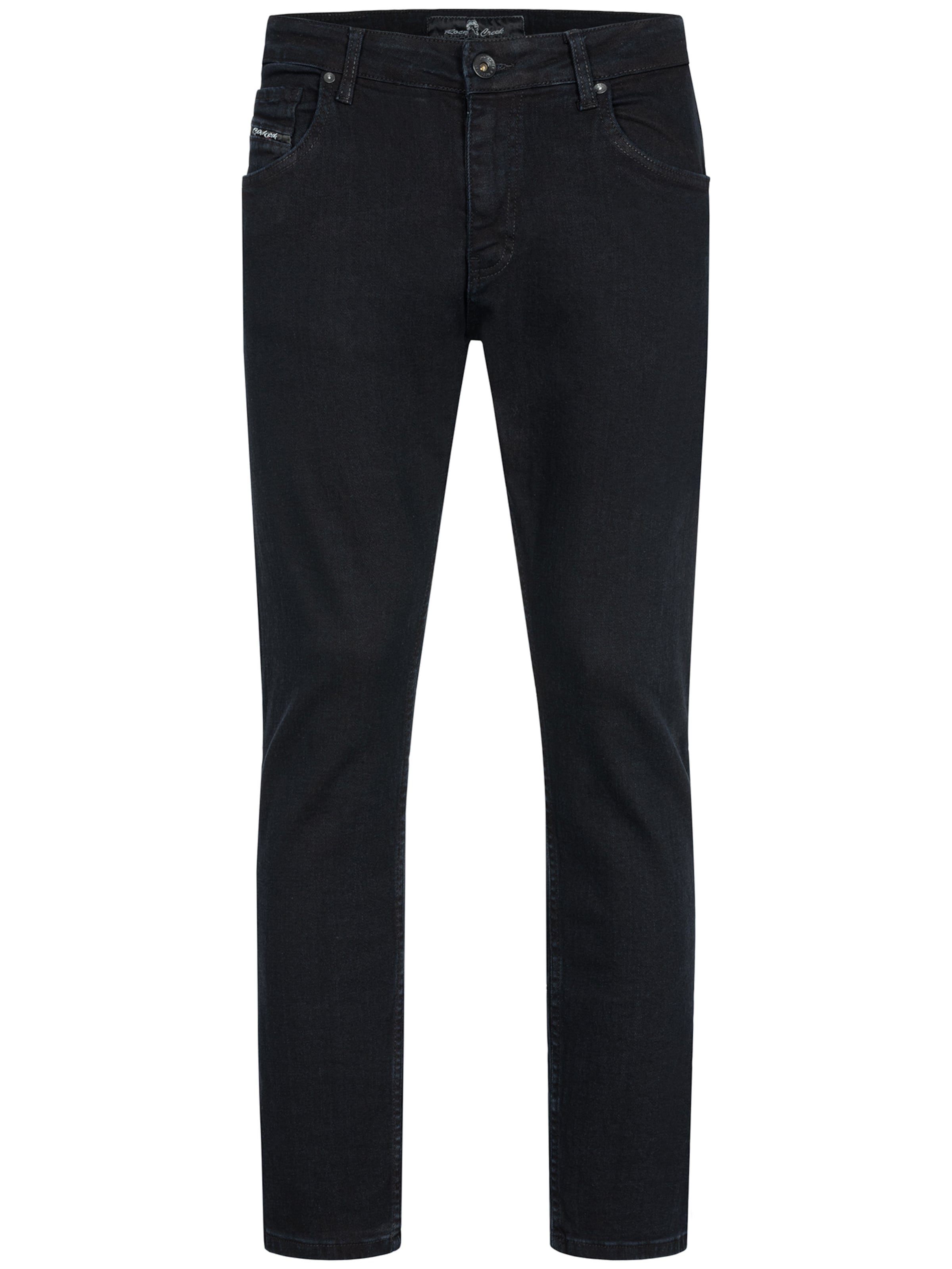 Rock Creek Regular Jeans in Schwarz: Vorderseite