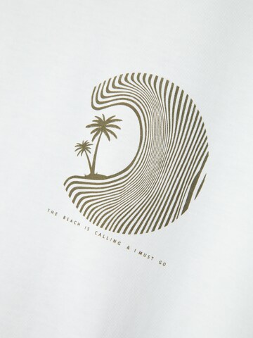 NAME IT Μπλουζάκι 'NKMZoko' σε λευκό