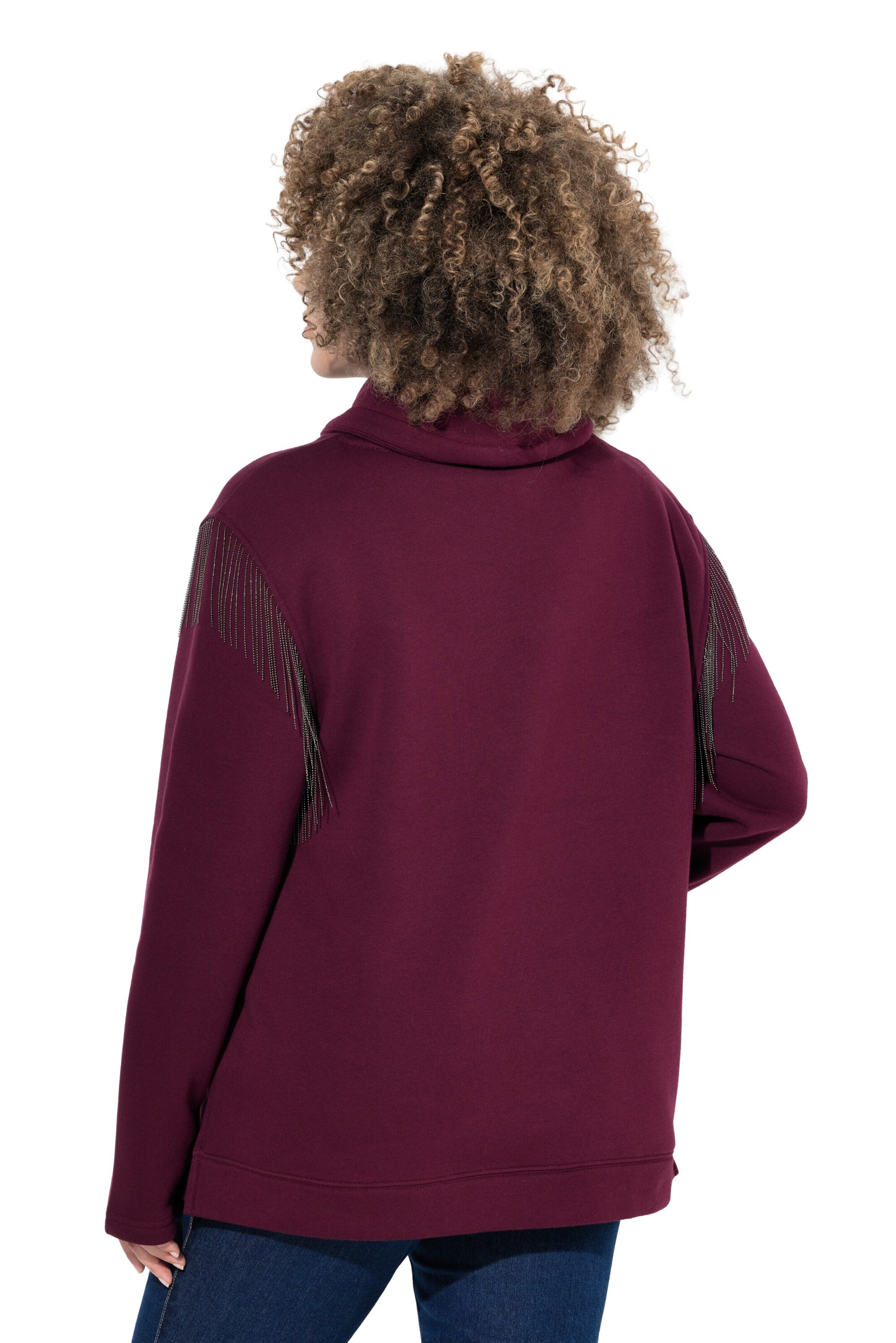 Ulla Popken Sweatshirt in Red