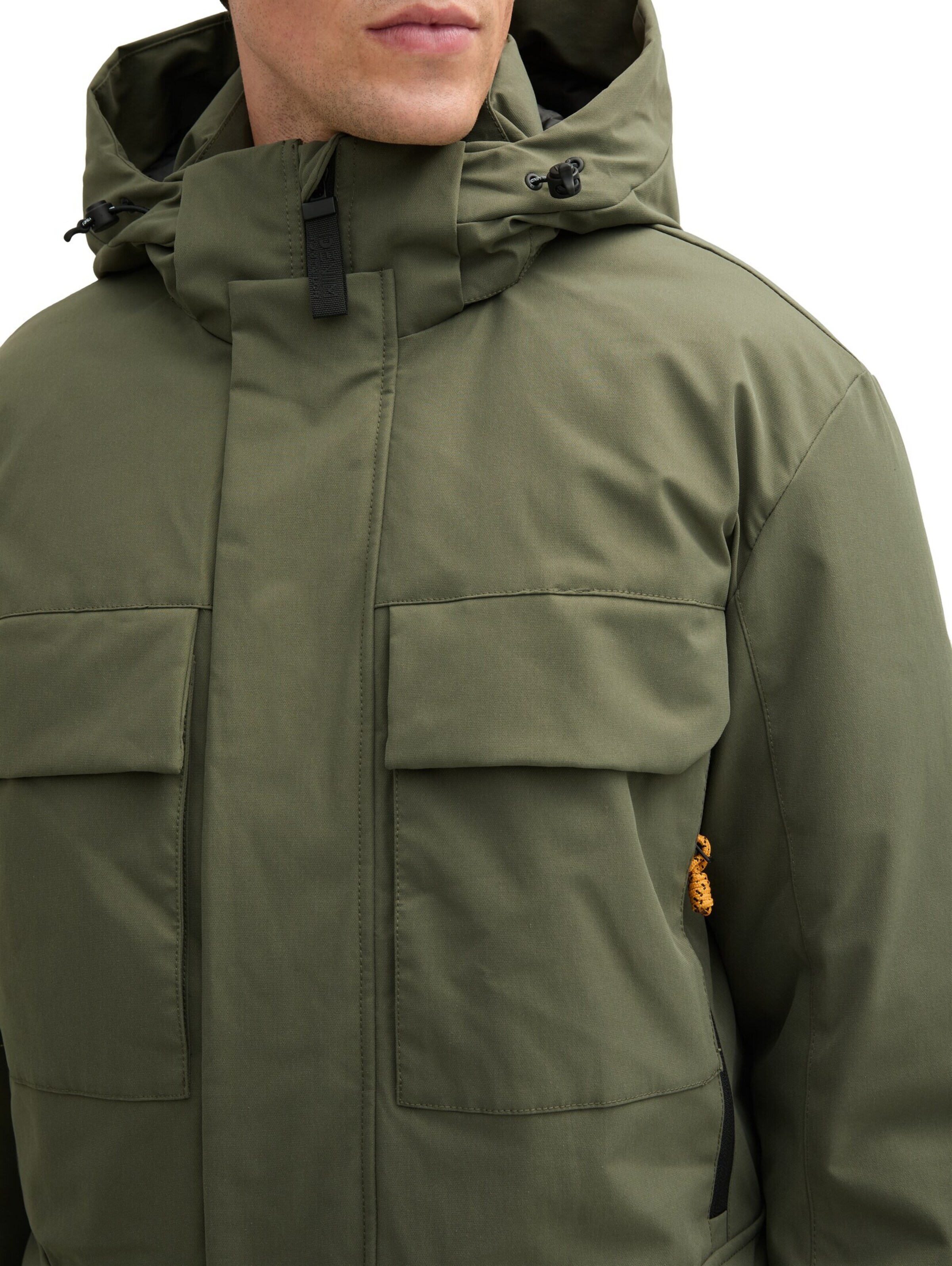 Manteau d’hiver TOM TAILOR DENIM en vert