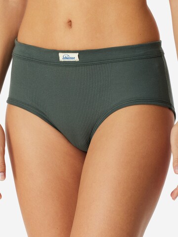 SCHIESSER Panty 'Revival Paula' in Green: front