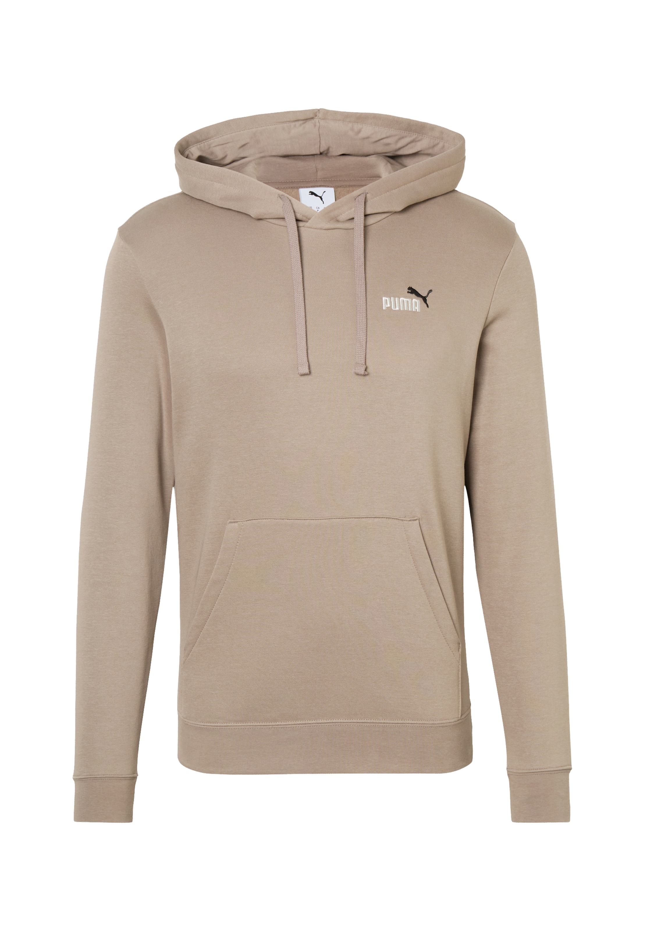 Sweat de sport 'Essentials No. 1' PUMA en beige : devant