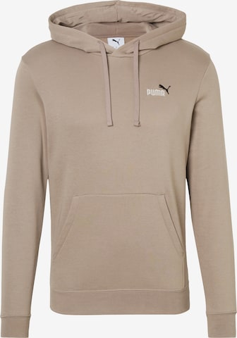 PUMA Sports sweatshirt 'Essentials No. 1' in Beige: front