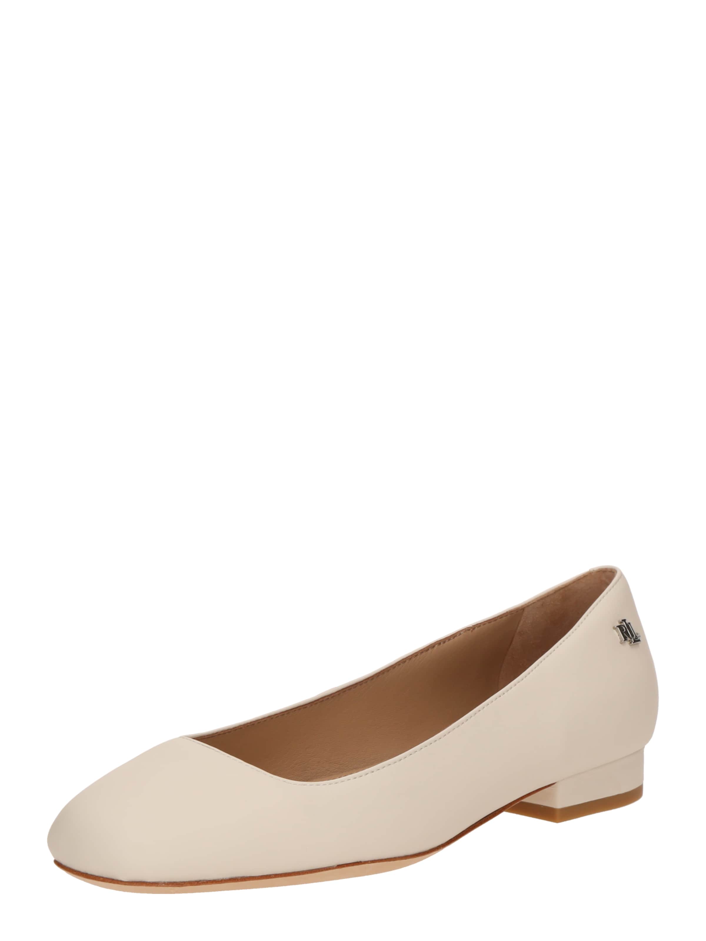 Ballerina 'EMELLIE' di Lauren Ralph Lauren in bianco: frontale