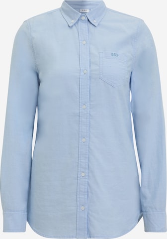 Camicia da donna di Gap Tall in blu: frontale