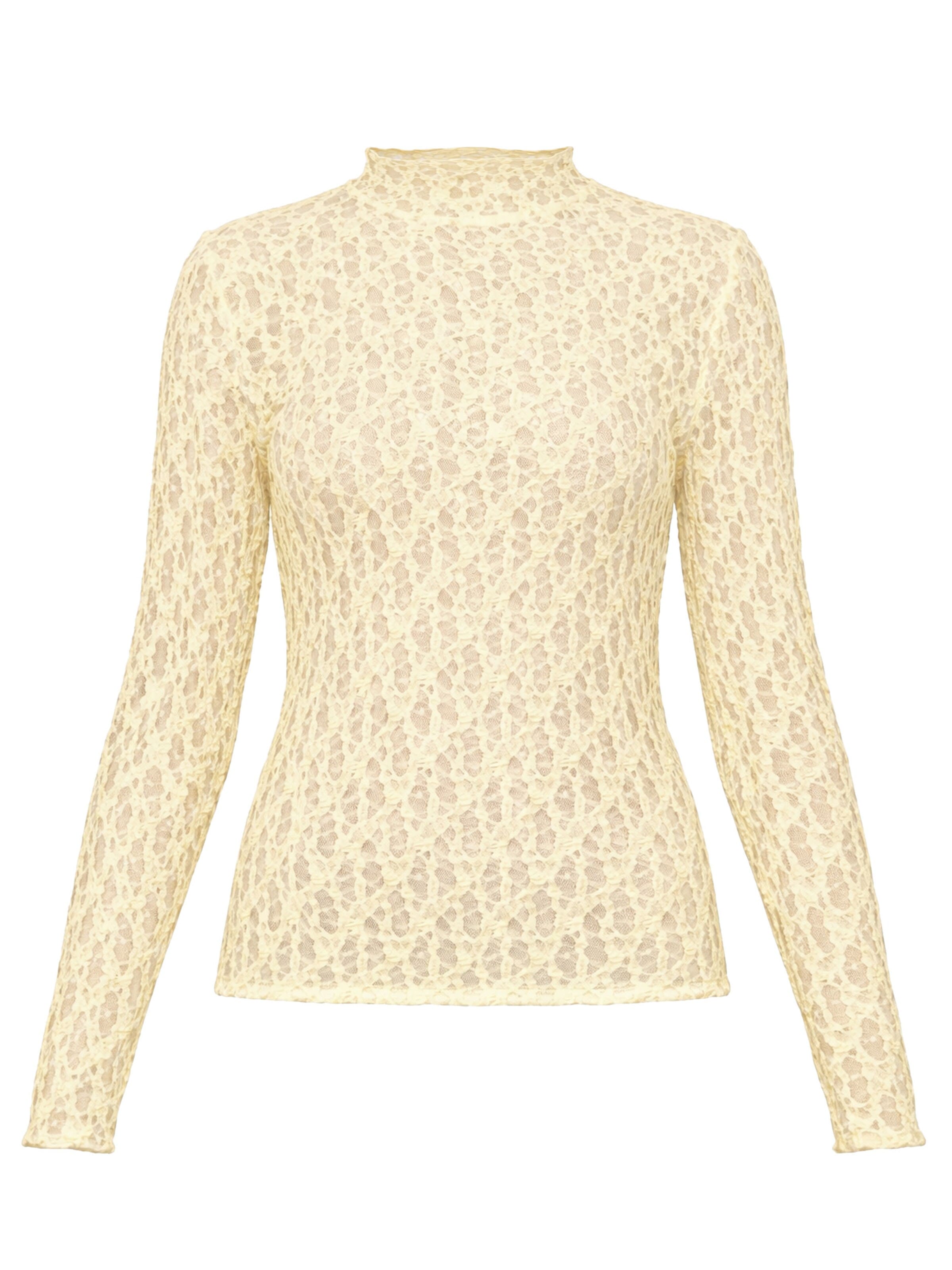 SASSYCLASSY Shirt in Yellow: front