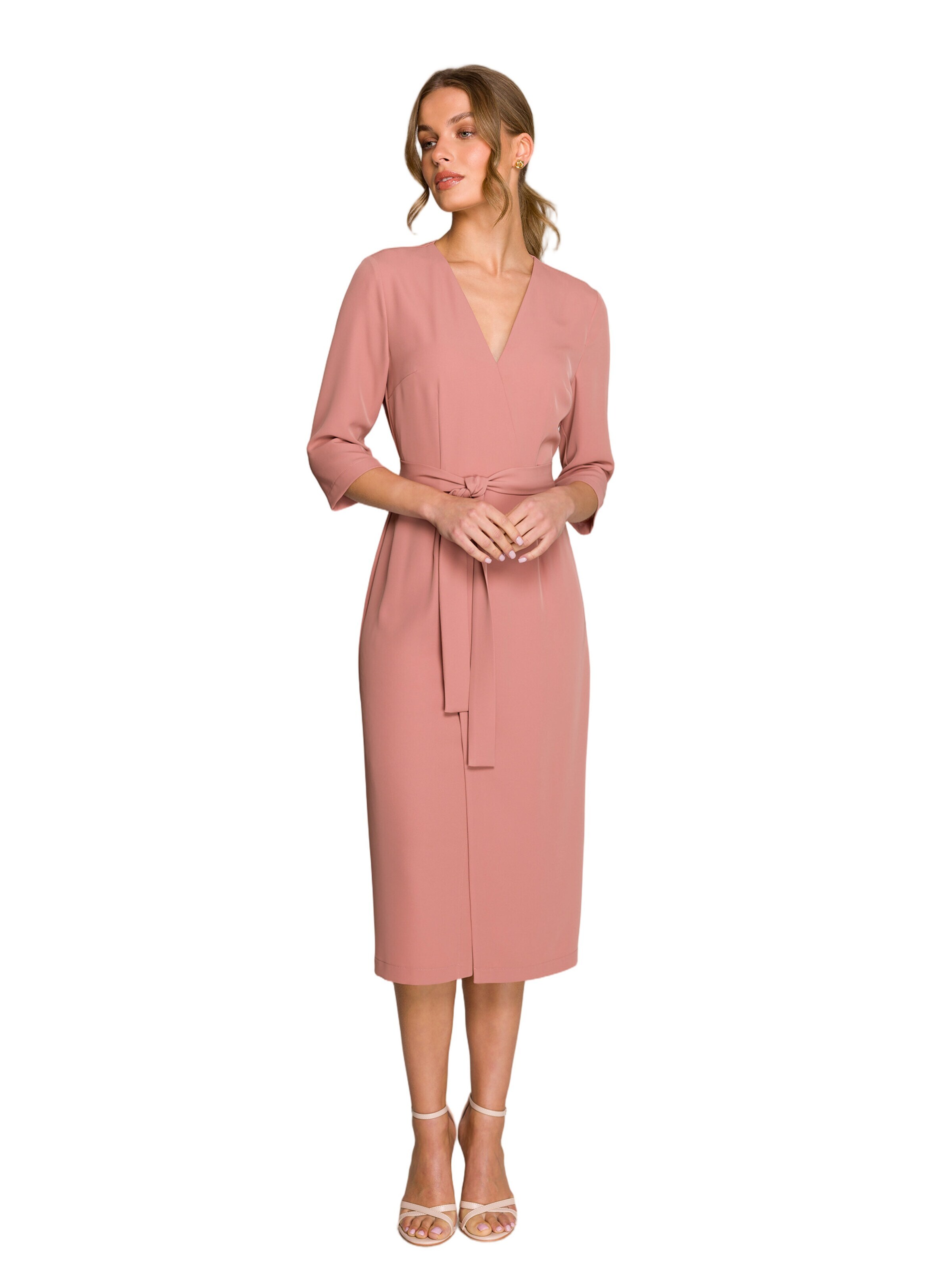 Rochie 'Sukienka z kopertowym motywem' de la Stylove pe roz