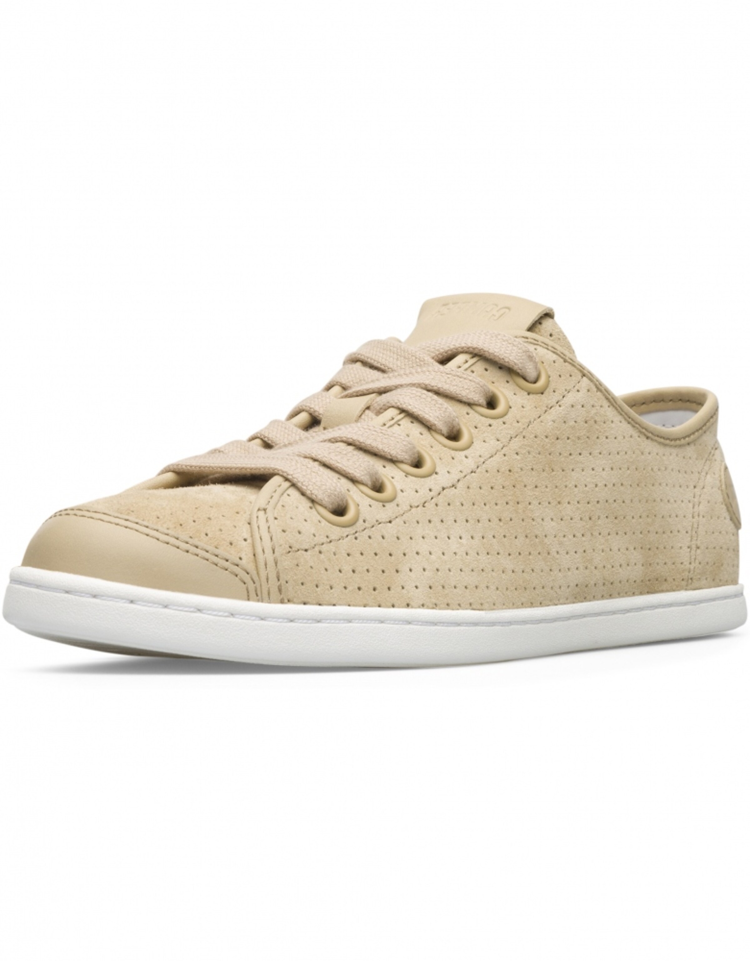 Baskets basses 'Uno' CAMPER en beige : devant