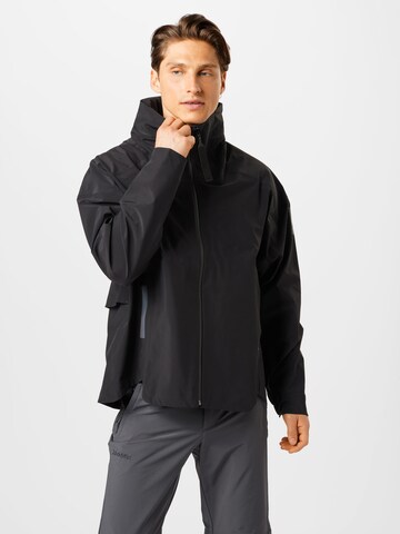 ADIDAS SPORTSWEAR Outdoor jacket 'Myshelter' in Black: front