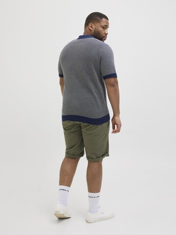 Jack & Jones Plus Обычный Брюки-чинос 'JPSTDave' в Зеленый