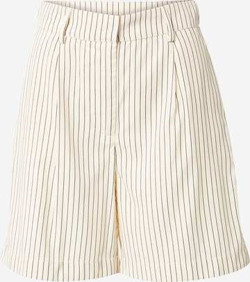 System Action Loose fit Pants 'Diplomatic' in Beige: front