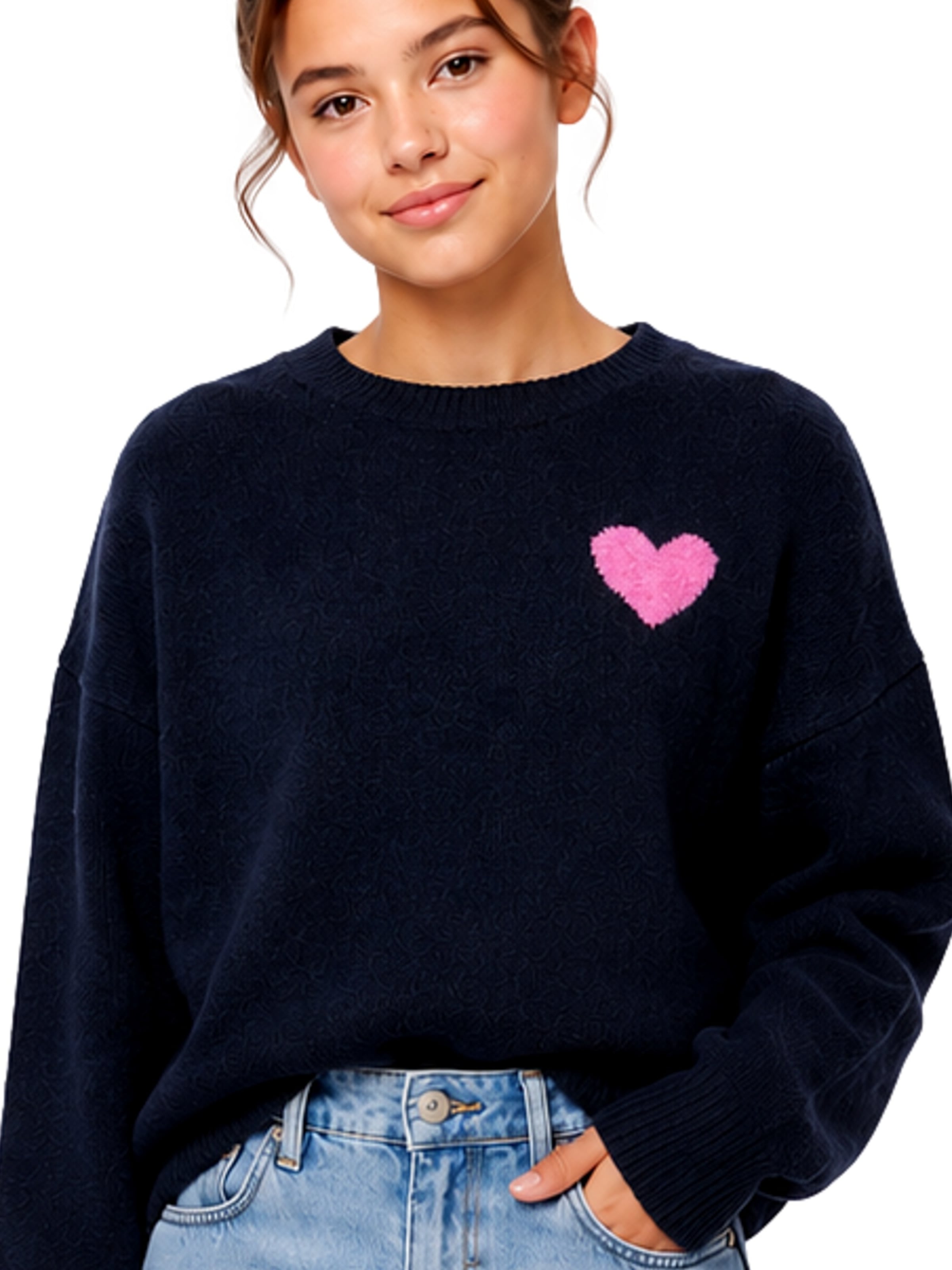 Pull-over 'KOGABBY LOVE' ONLY GIRLS en bleu