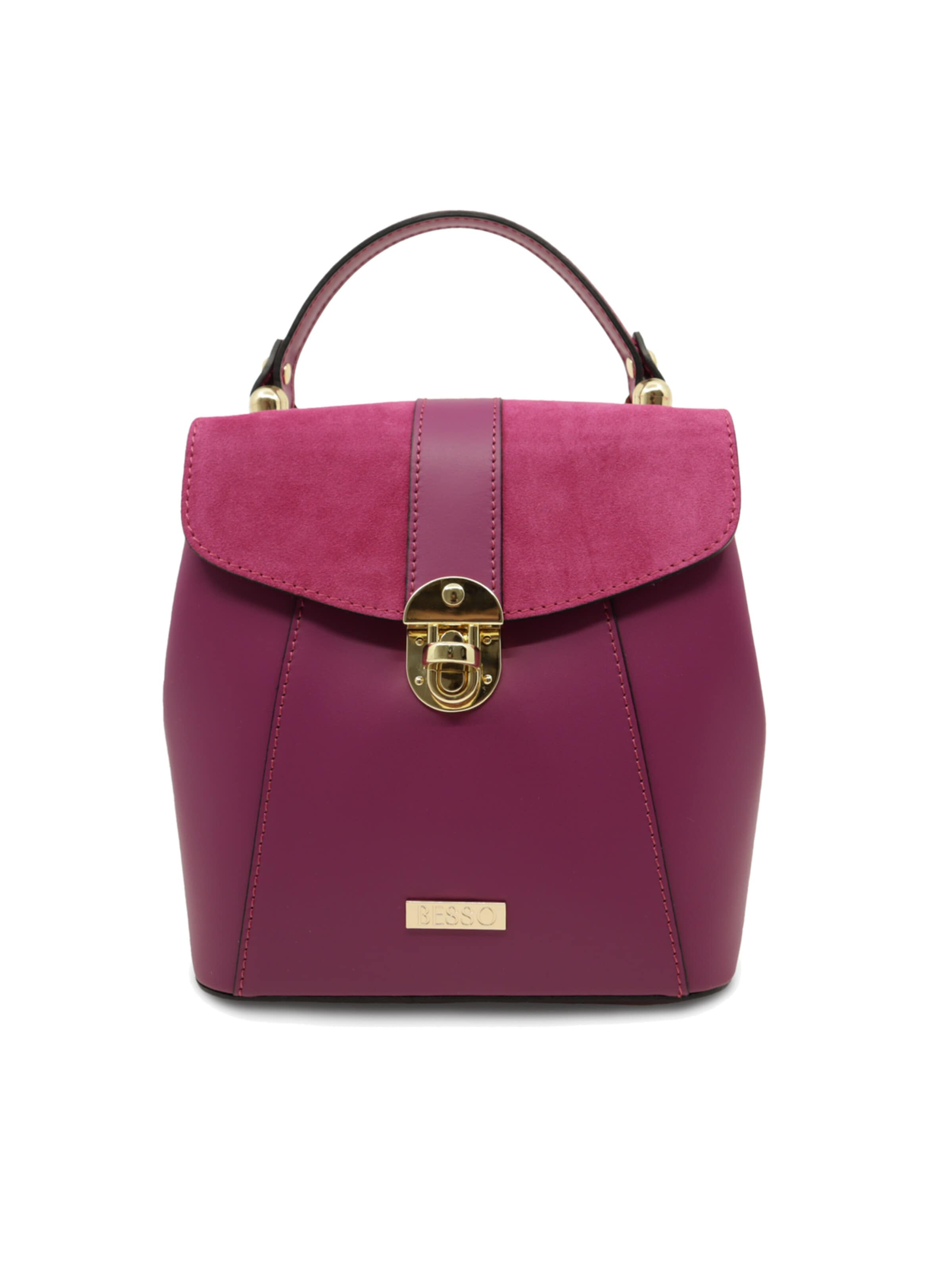 BESSO Handbag 'Stile in Citta' in Purple: front