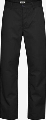 !Solid Wide leg Chino Pants 'Enrico' in Black: front