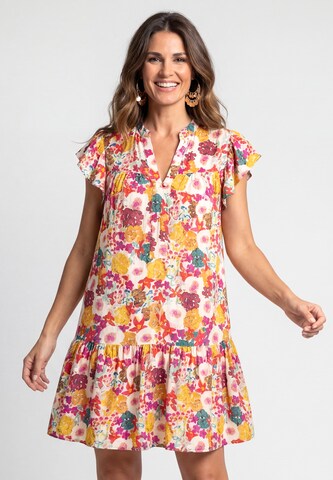 usha FESTIVAL Kleid in Orange: Vorderseite