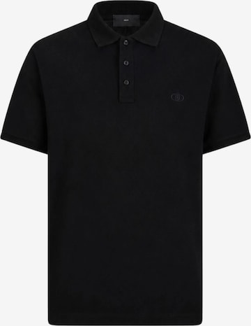 Liu Jo T-shirt 'LIU JO UOMO POLO POLOBORDO POLO' i svart: framsida