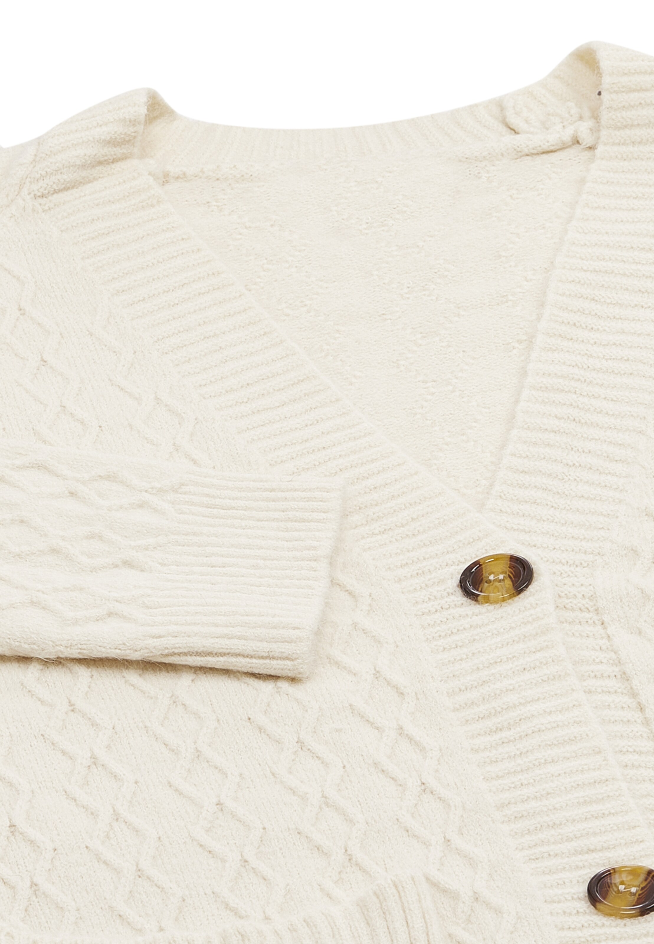 aleva - Casaco de malha em branco