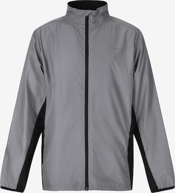 ENDURANCE Laufjacke 'Peelier' in Grau: Vorderseite