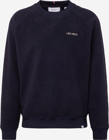 Les Deux Sweatshirt 'Duncan' in Blue: front