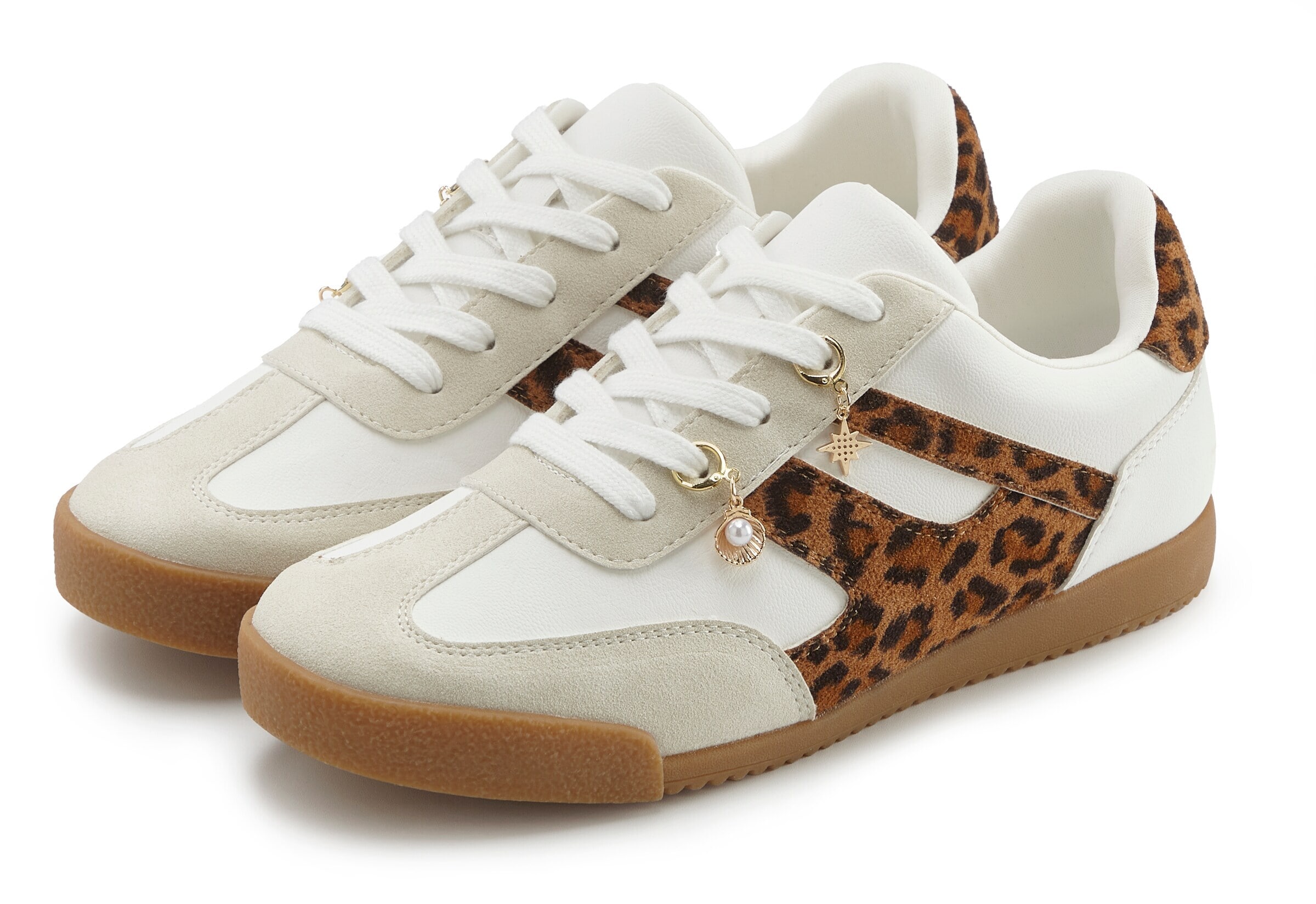 LASCANA Σνίκερ χαμηλό σε λευκό