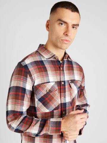 Brixton - Regular Fit Camisa 'BOWERY' em azul