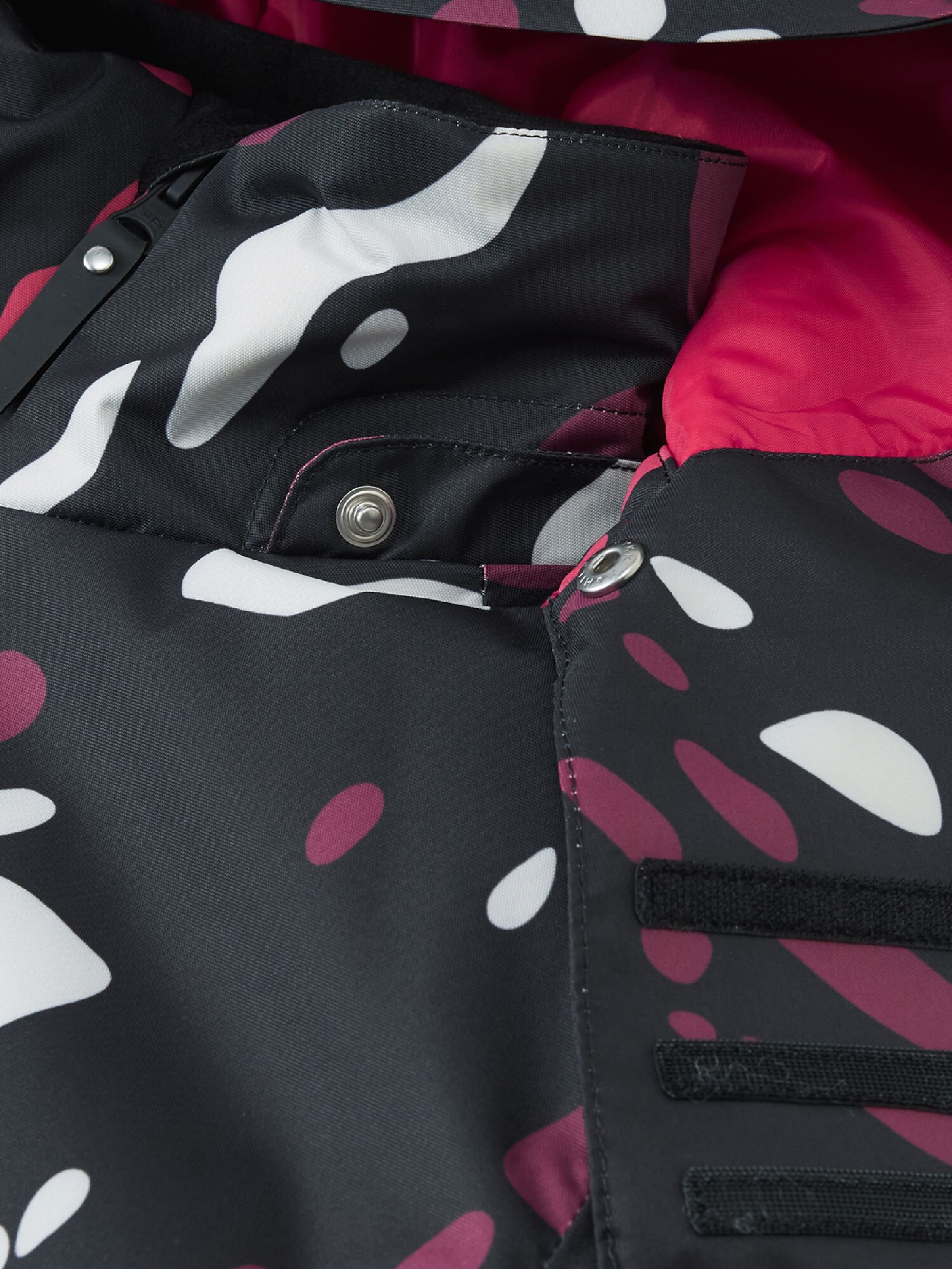 Reima Between-season jacket in Black: front