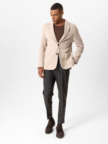 Antioch Slim fit Ανδρικό σακάκι 'Berhtram' σε μπεζ
