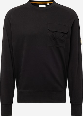 Lyle & Scott - Sudadera en negro: frente