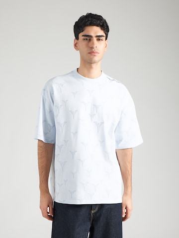 Carlo Colucci Shirt 'Fasan' in Blauw: voorkant