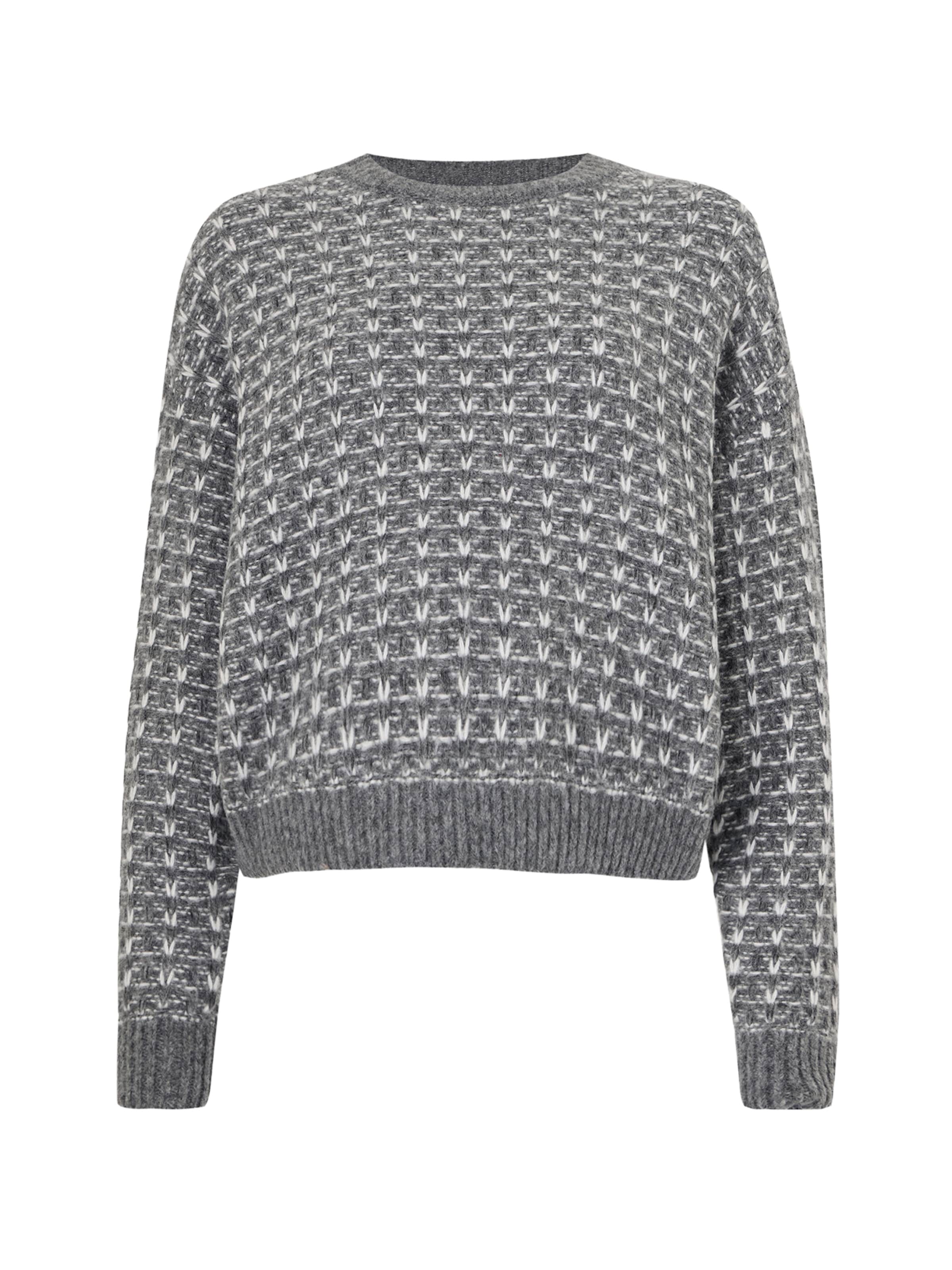 Noisy may - Pullover 'NMMAELYS' em cinzento: frente