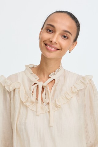 b.young - Blusa en beige