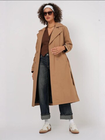 Bigdart - Sobretudo meia-estação em bege