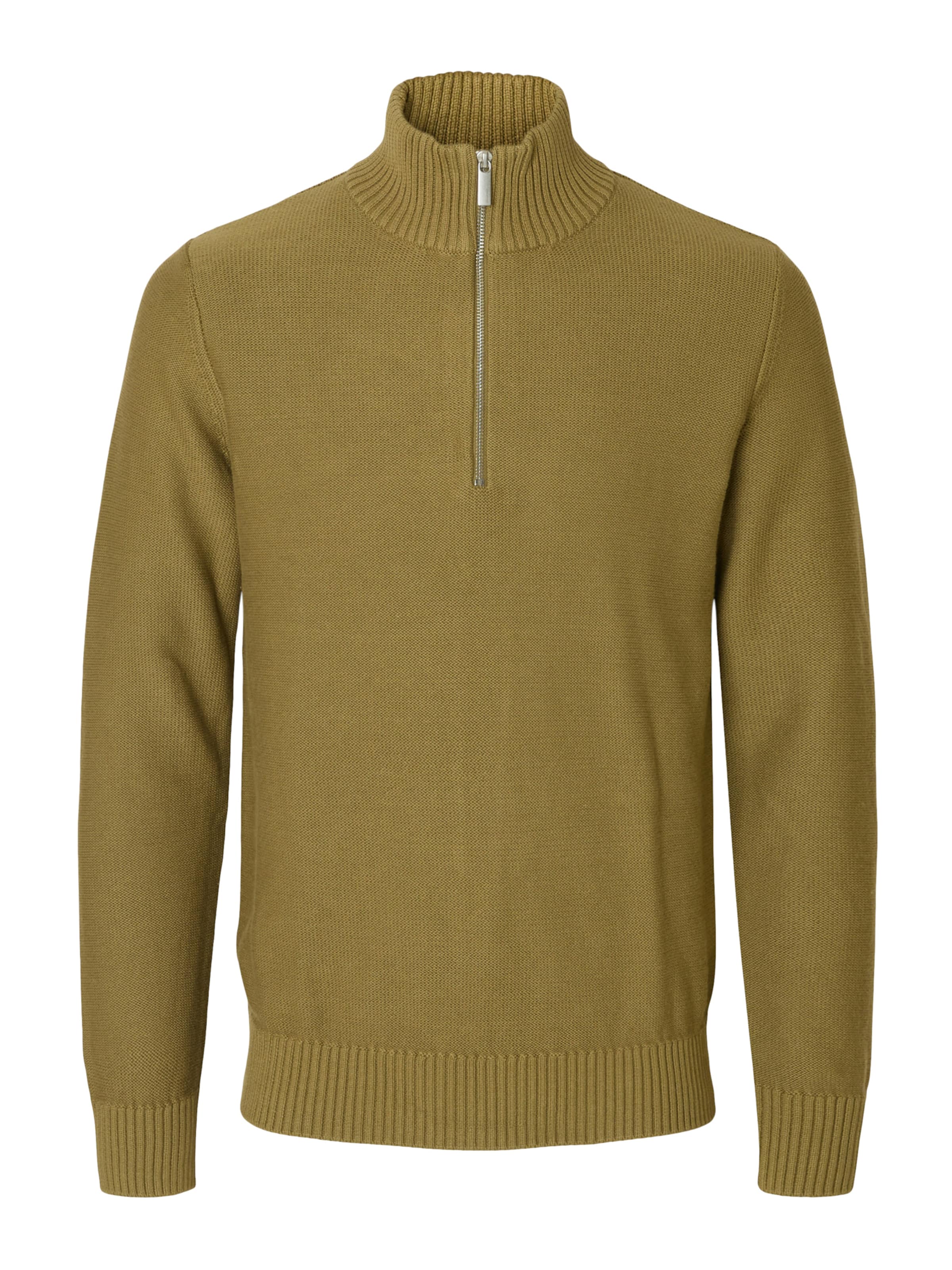 SELECTED - Jersey 'SLHAXEL' en verde: frente