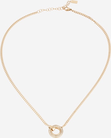 BOSS Black Necklace in Gold: front