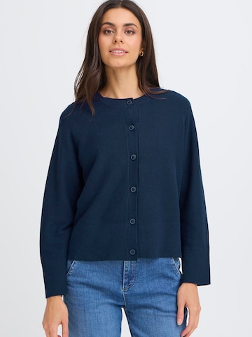 Fransa Kardigan 'FRSINJA' – modrá: přední strana