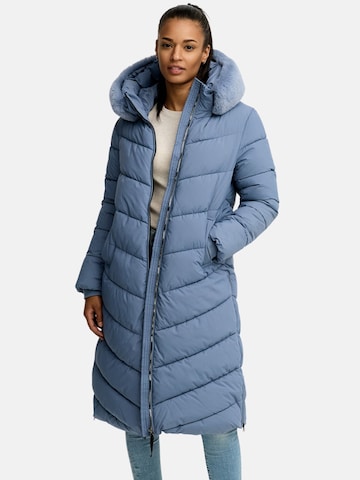 Tazzio Winter Coat 'F801' in Blue