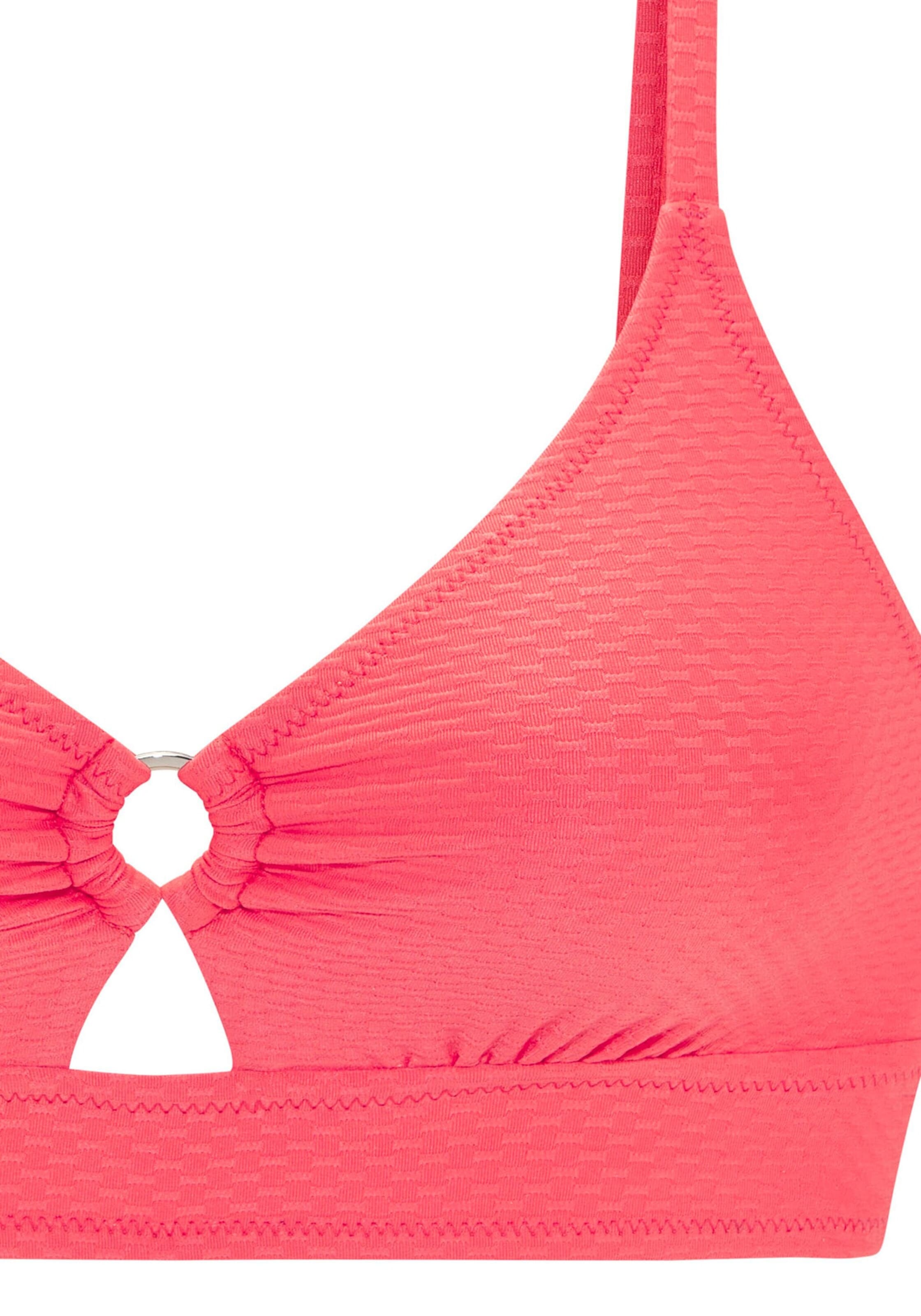 Bruno Banani T-shirt Bikini Top in Orange