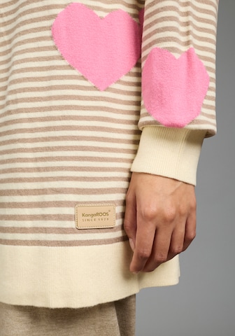 KangaROOS Strickjacke in Beige