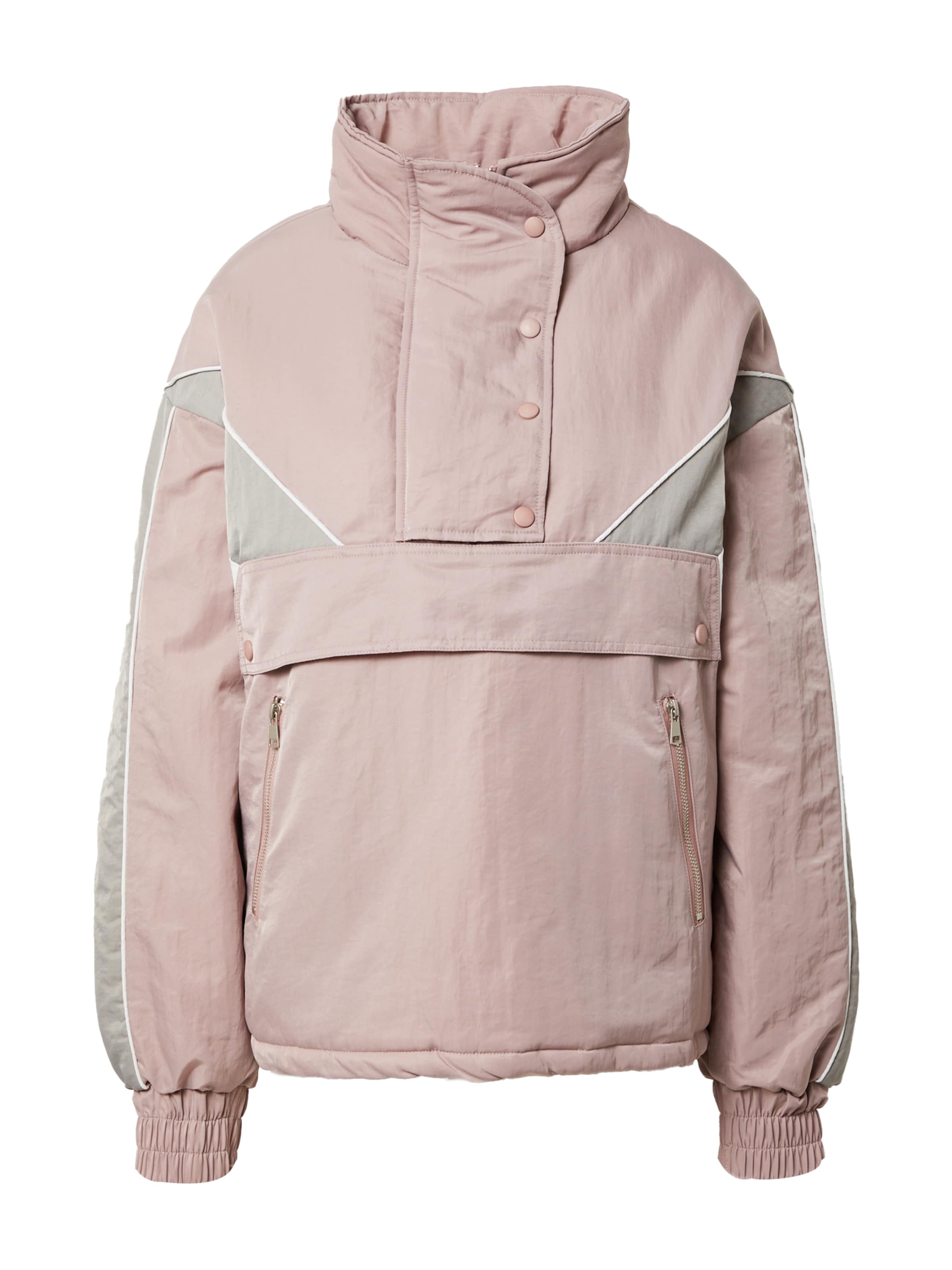 Nasty Gal - Casaco meia-estação em rosa: frente