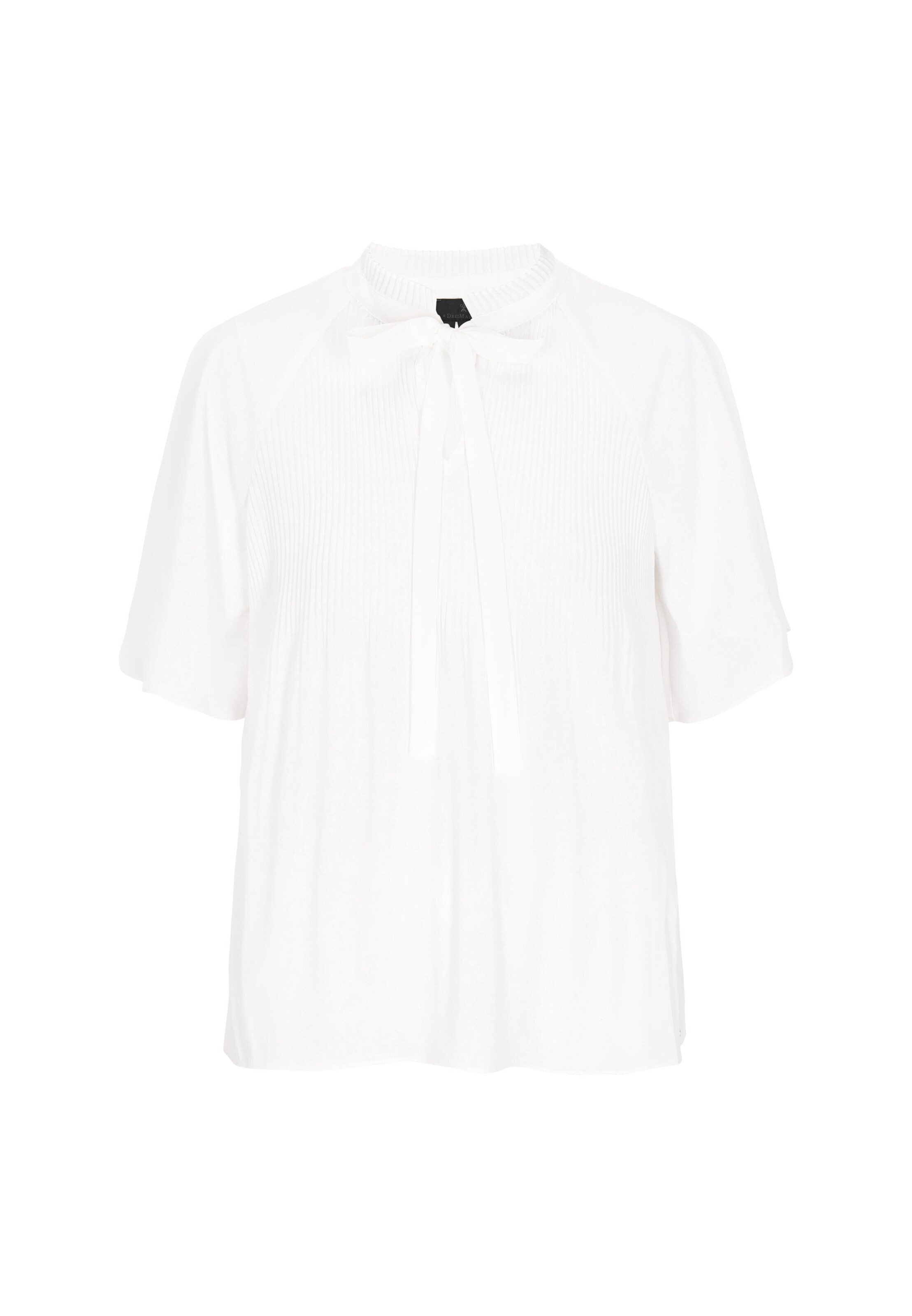 DreiMaster Klassik Bluse 'Classic Look' i hvid: forside