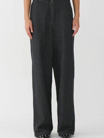 Ivy Copenhagen Wide Leg Housut 'Queen' värissä musta