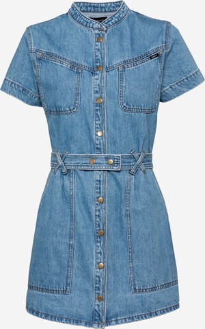 Bardot Košilové šaty 'STACEY' – modrá: přední strana