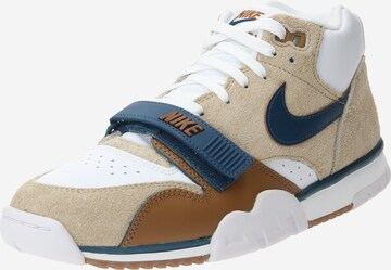 Nike Sportswear Hög sneaker 'Air Trainer 1' i brun: framsida