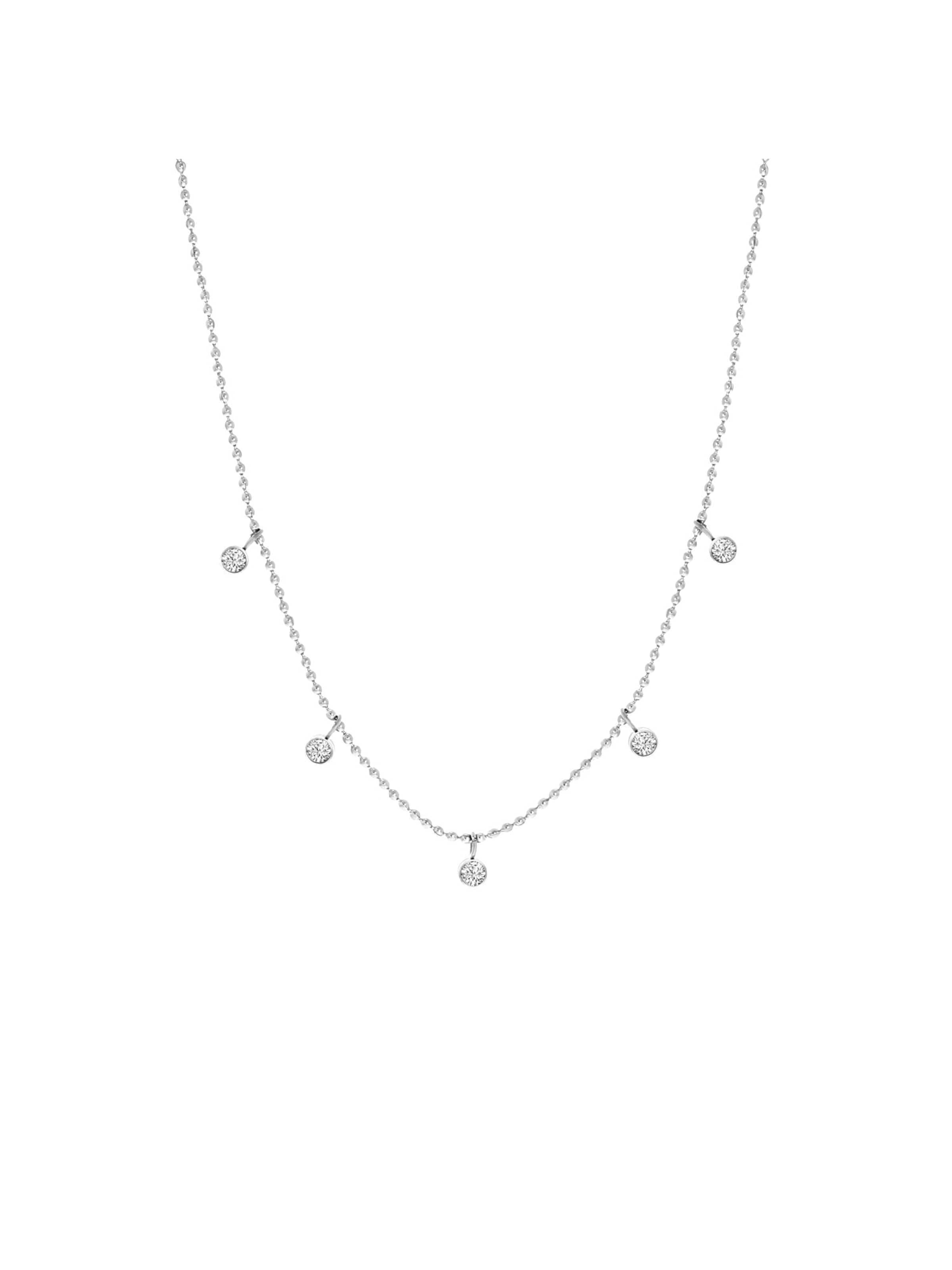 Lucardi Kette in Silber: Vorderseite