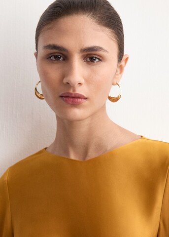 MANGO Dress 'Rosa-a' in Yellow