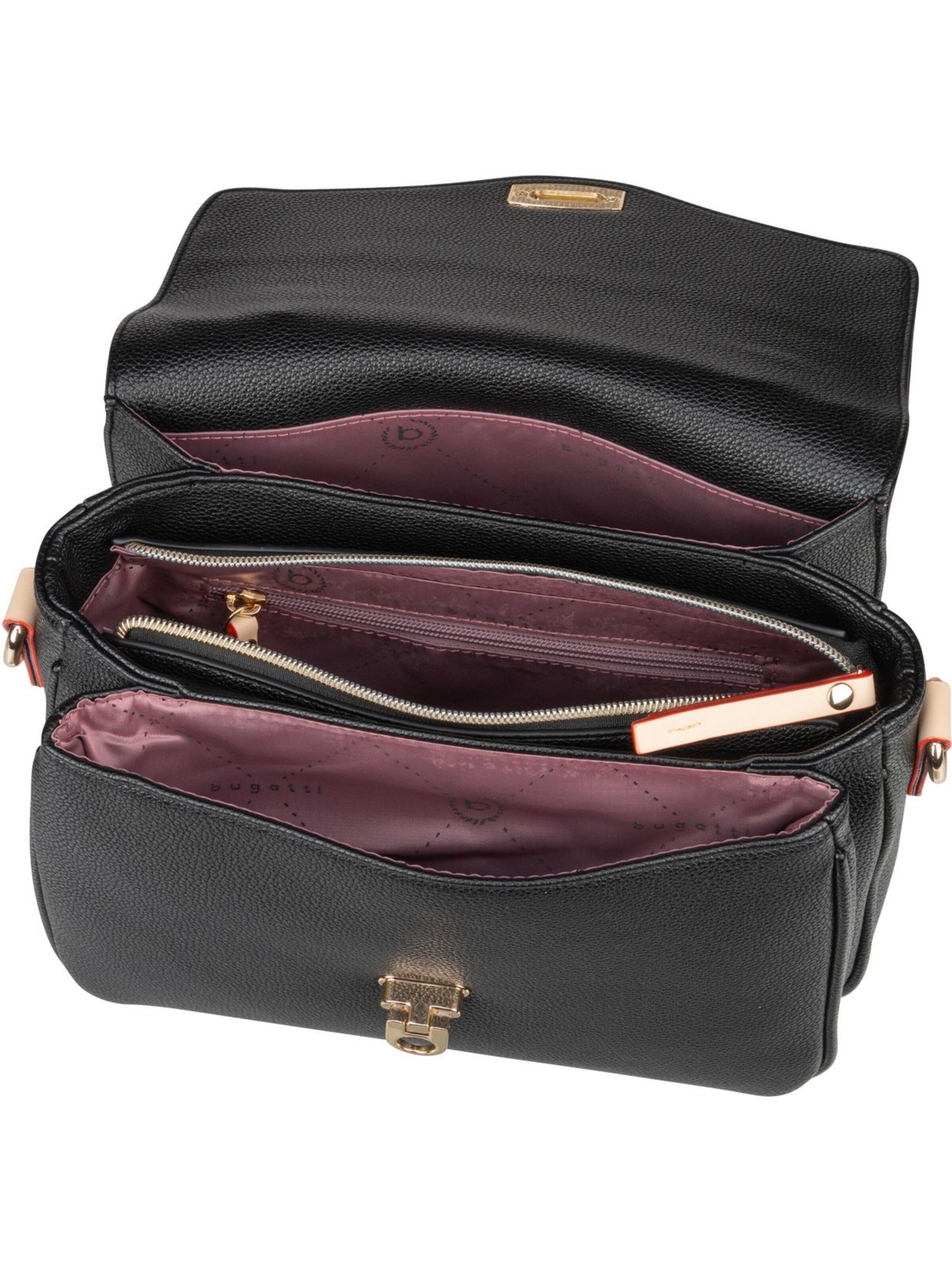 bugatti Crossbody bag 'Ella' in Black