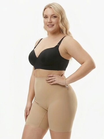 Pantalon modelant 'Corrigerende High Waist Short' Shapetape en beige