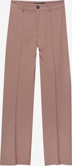 Pull&Bear Pantalon à plis en rose ancienne, Vue avec produit
